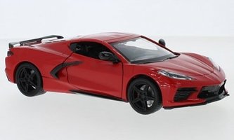 Chevrolet Corvette Stingray C8, rot, 2020